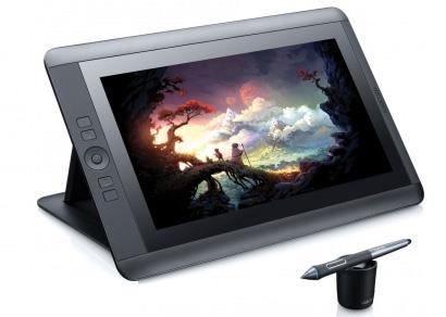 Bảng vẽ điện tử Wacom CINTIQ 13 HD có màn hình cảm ứng hiển thị hình ảnh rõ nét