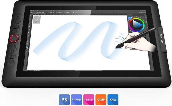 bảng vẽ điện tử XP-Pen Artist 15.6 Pro có khả năng tương thích với nhiều hệ điều hành và ứng dụng đồ họa quen thuộc